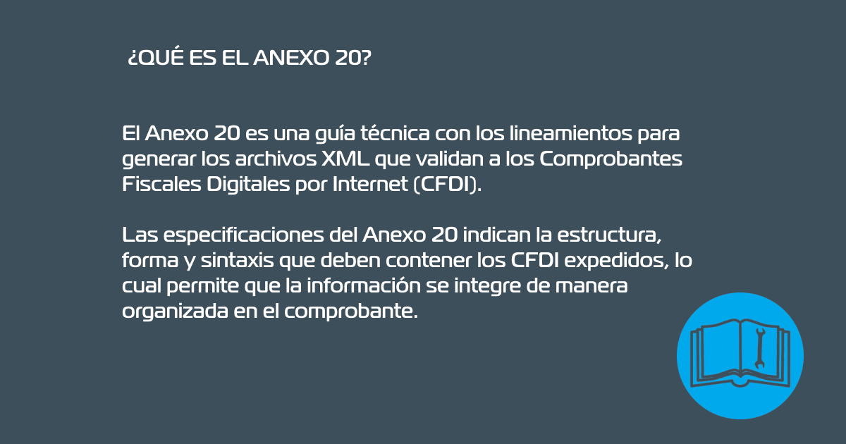 ¿Qué es el anexo 20 del SAT?