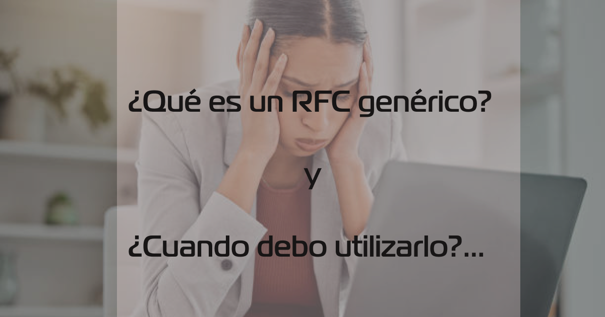 ¿Qué es un RFC genérico?
